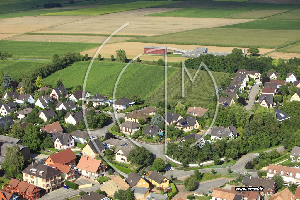 Photo arienne de Griesheim-sur-Souffel