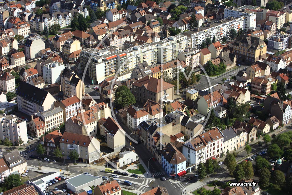 Photo arienne de Strasbourg (Cronenbourg Est)