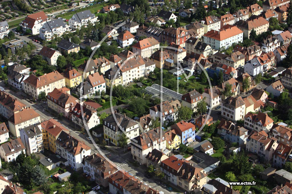 Photo arienne de Strasbourg (Cronenbourg Est)