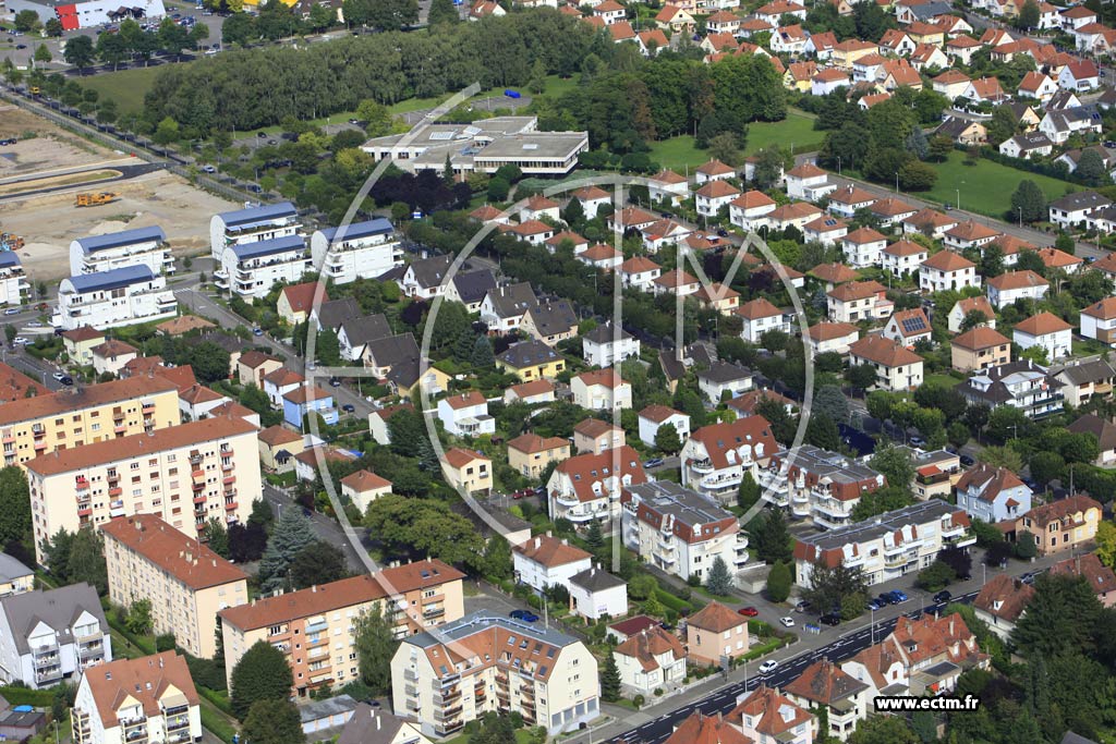 Photo arienne de Strasbourg (Cronenbourg Ouest)