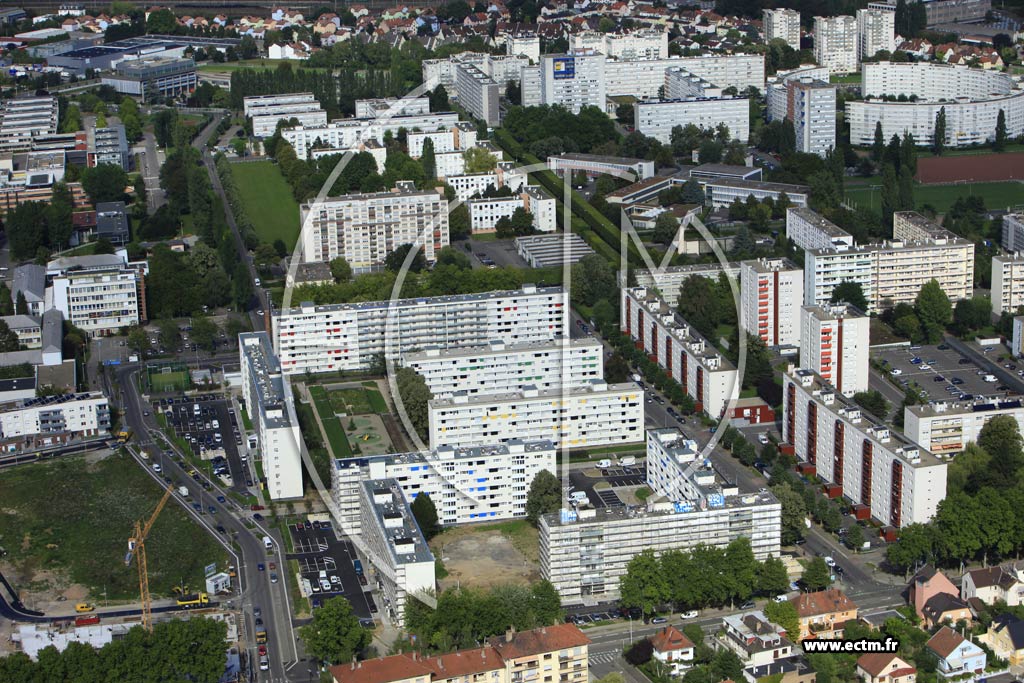 Photo arienne de Strasbourg (Cronenbourg Ouest)