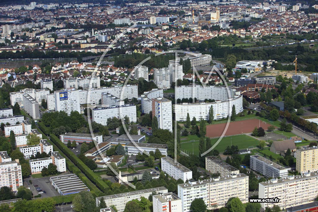 Photo arienne de Strasbourg (Cronenbourg Ouest)