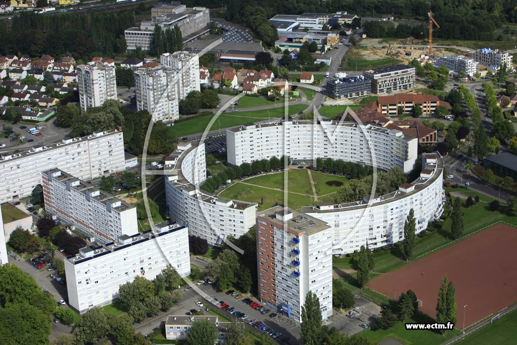 Photo arienne de Strasbourg (Cronenbourg Ouest)