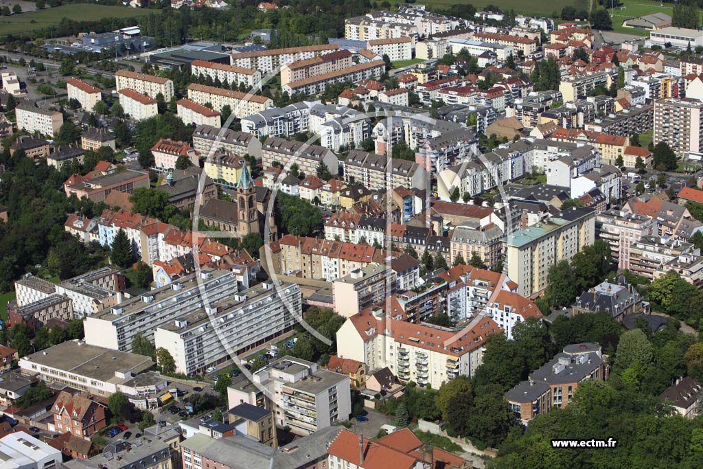 Photo arienne de Strasbourg (Koenigshoffen Est)