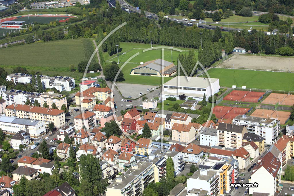 Photo arienne de Strasbourg (Koenigshoffen Est)