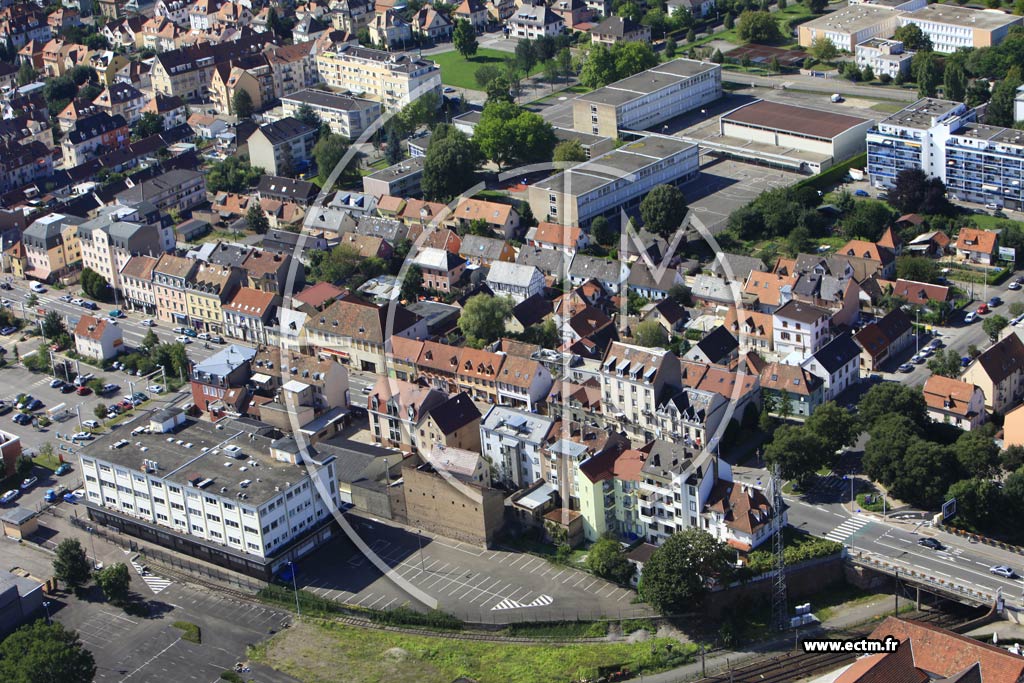 Photo arienne de Strasbourg (Koenigshoffen Ouest)