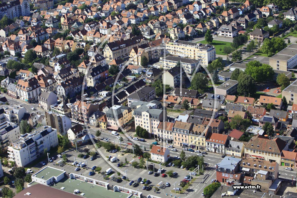 Photo arienne de Strasbourg (Koenigshoffen Ouest)