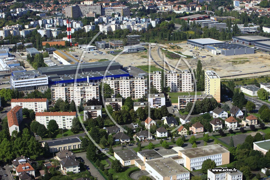 Photo arienne de Strasbourg (Koenigshoffen Ouest)