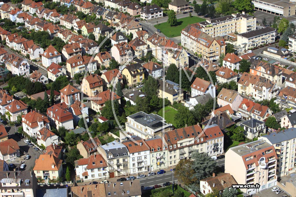 Photo arienne de Strasbourg (Koenigshoffen Ouest)