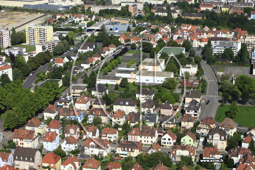 Photo arienne de Strasbourg (Koenigshoffen Ouest)