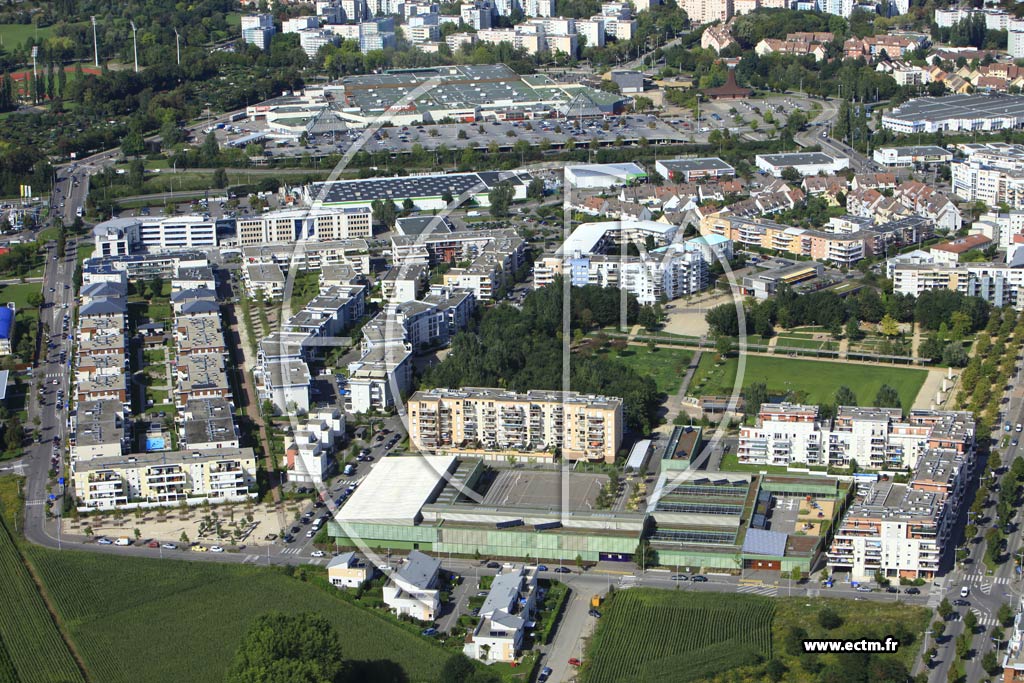 Photo arienne de Strasbourg (Koenigshoffen Ouest)