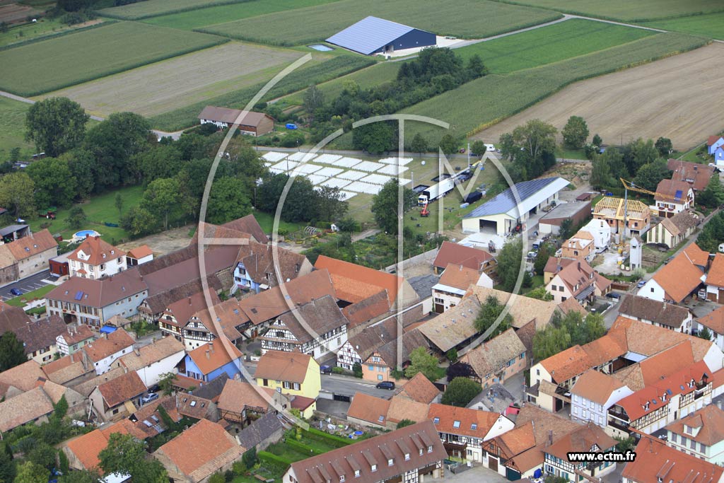 Photo arienne de Furdenheim