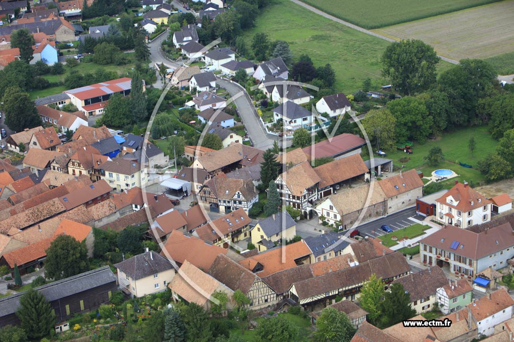 Photo arienne de Furdenheim