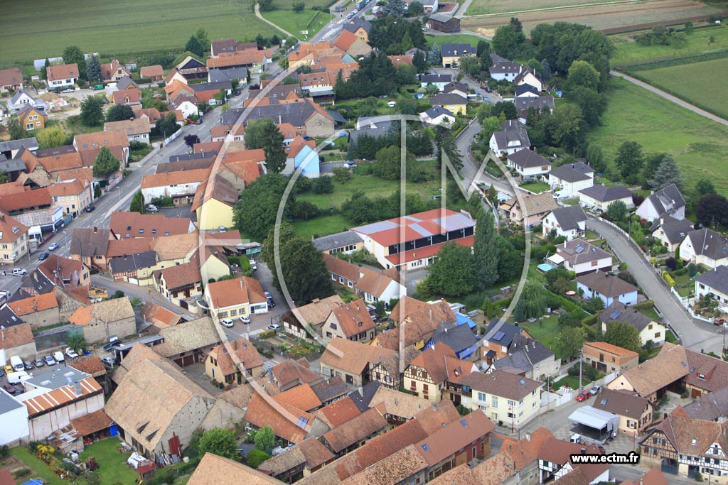Photo arienne de Furdenheim