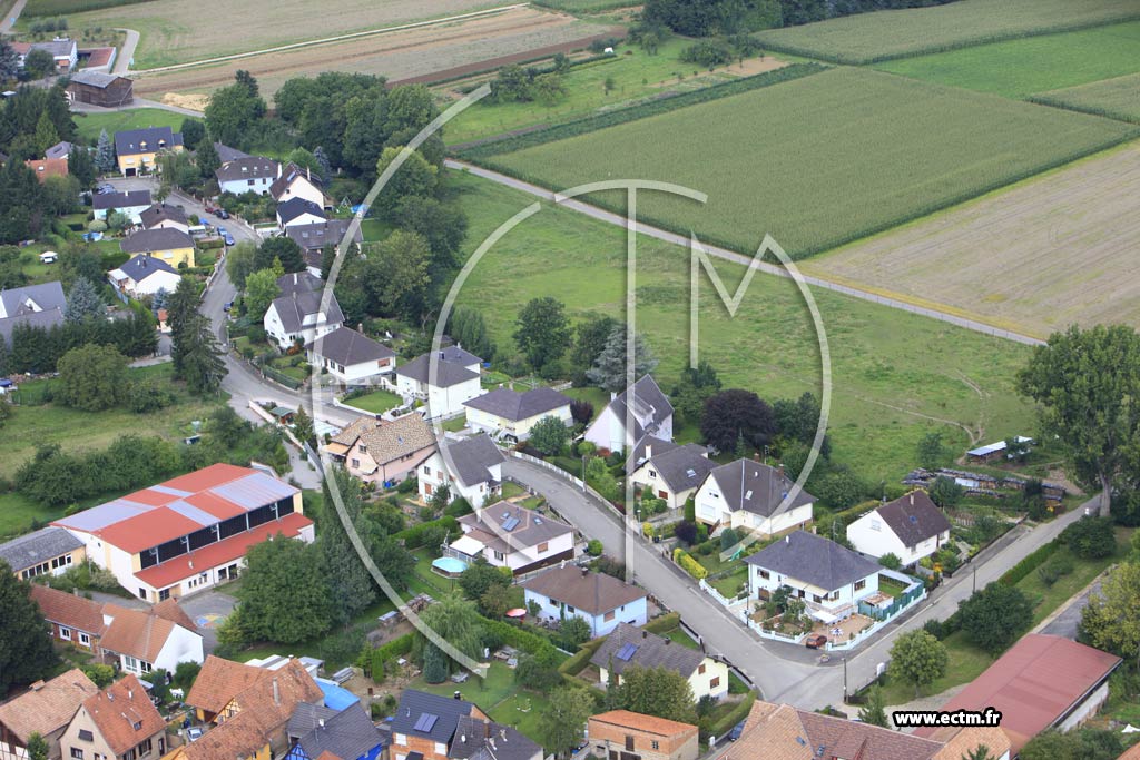 Photo arienne de Furdenheim