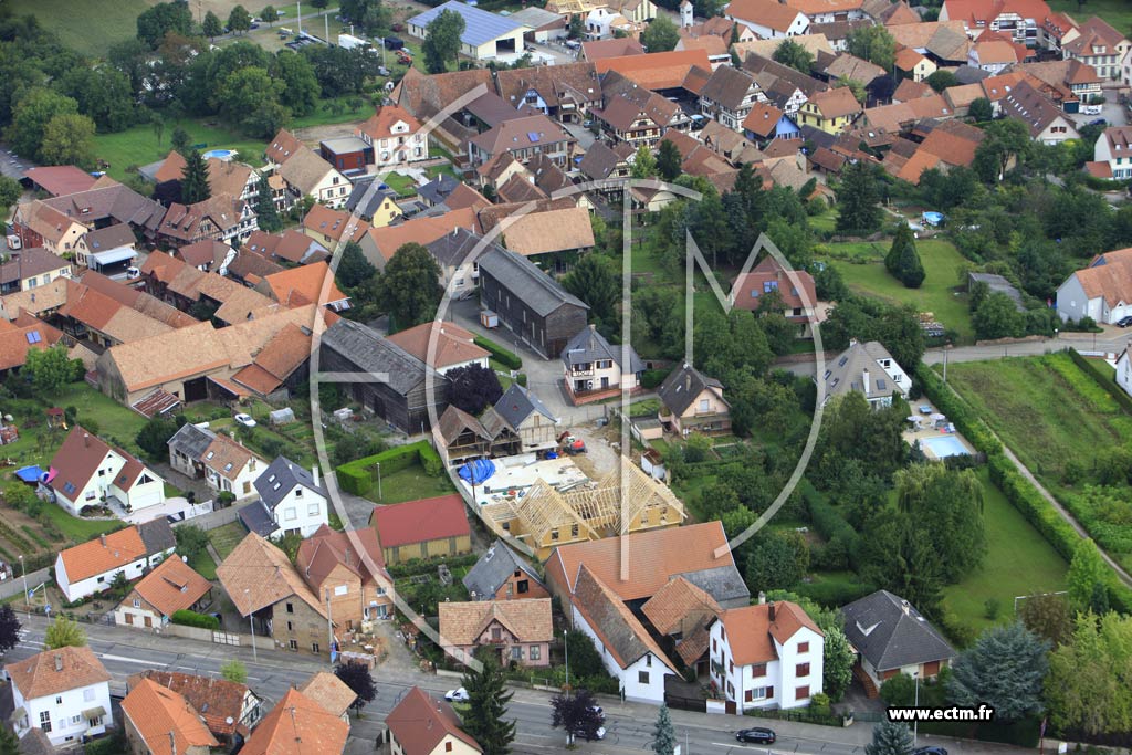 Photo arienne de Furdenheim