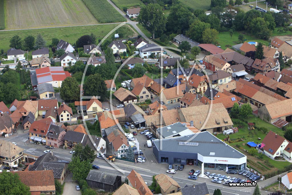 Photo arienne de Furdenheim