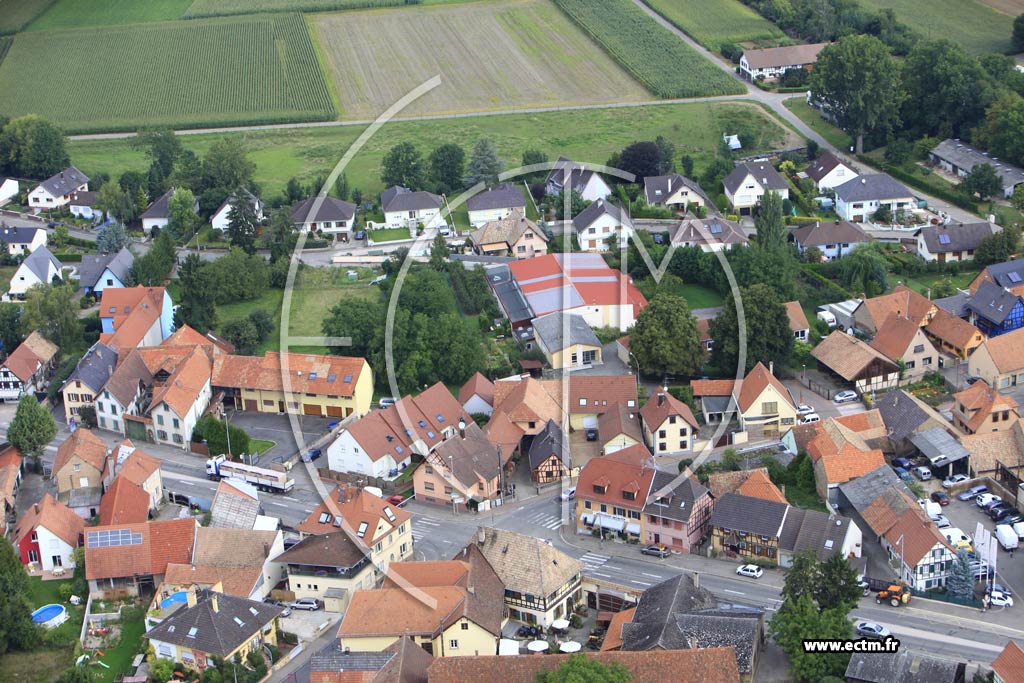 Photo arienne de Furdenheim
