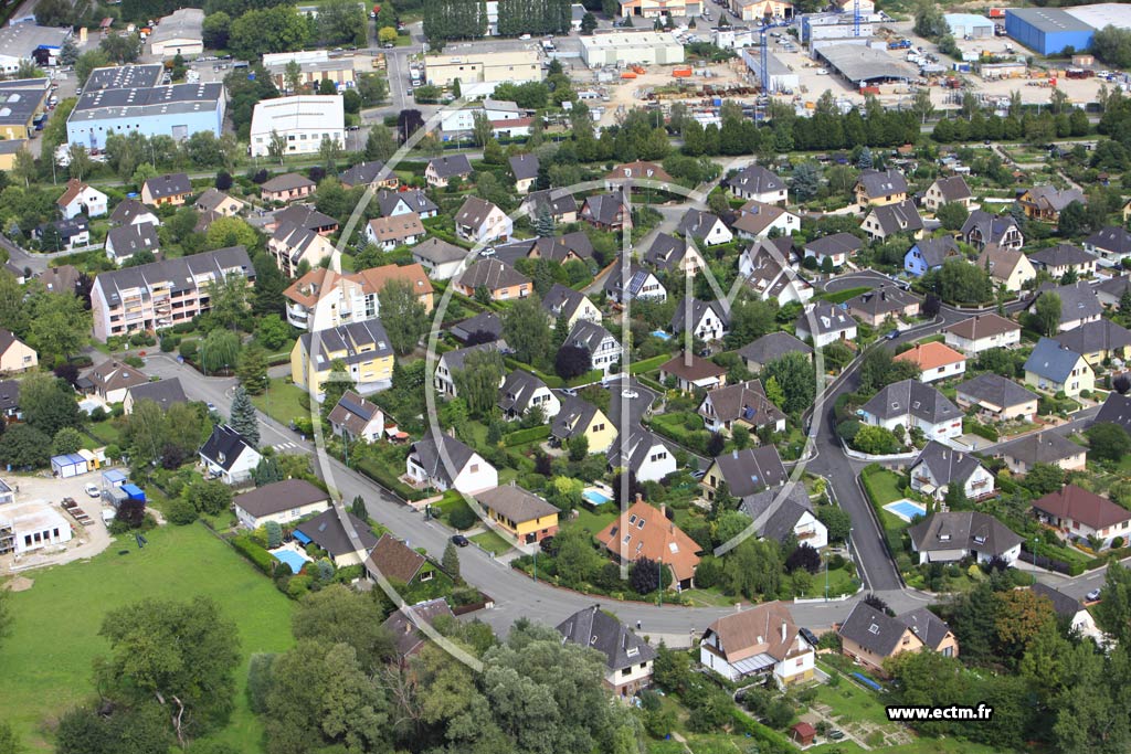 Photo arienne de Hnheim