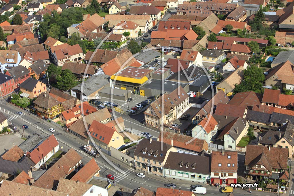 Photo arienne de Ittenheim