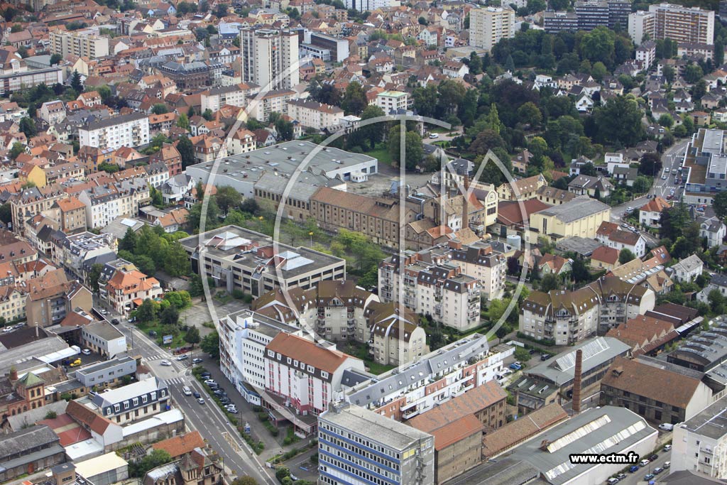 Photo arienne de Schiltigheim