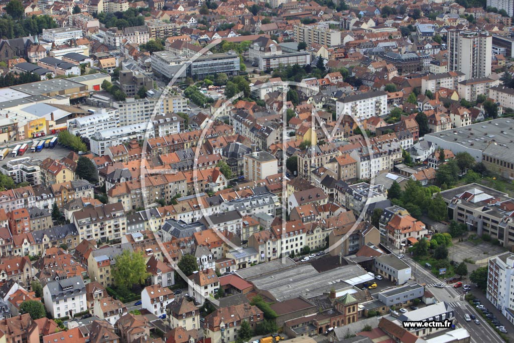Photo arienne de Schiltigheim
