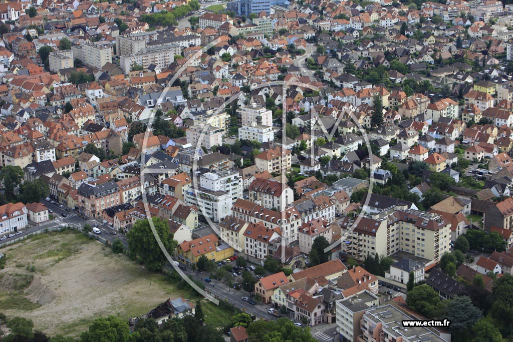 Photo arienne de Schiltigheim