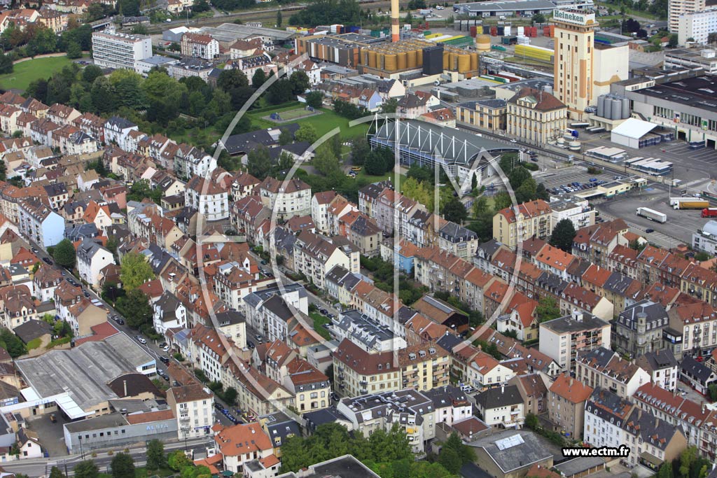 Photo arienne de Schiltigheim