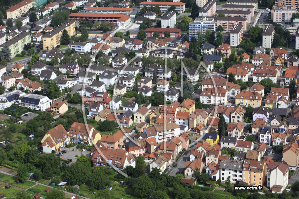 Photo arienne de Schiltigheim