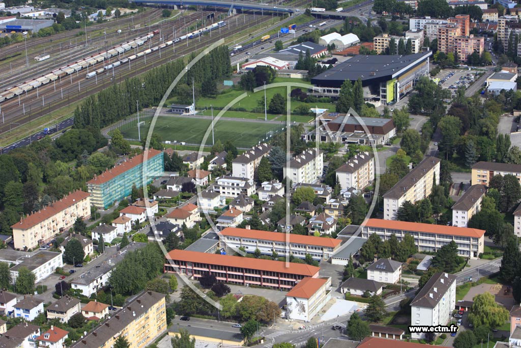 Photo arienne de Schiltigheim