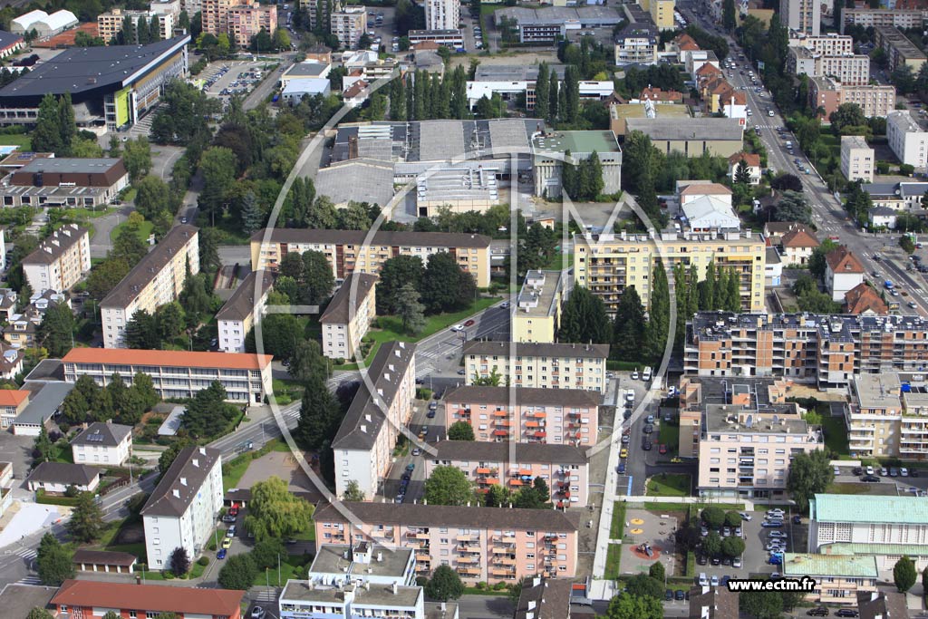 Photo arienne de Schiltigheim
