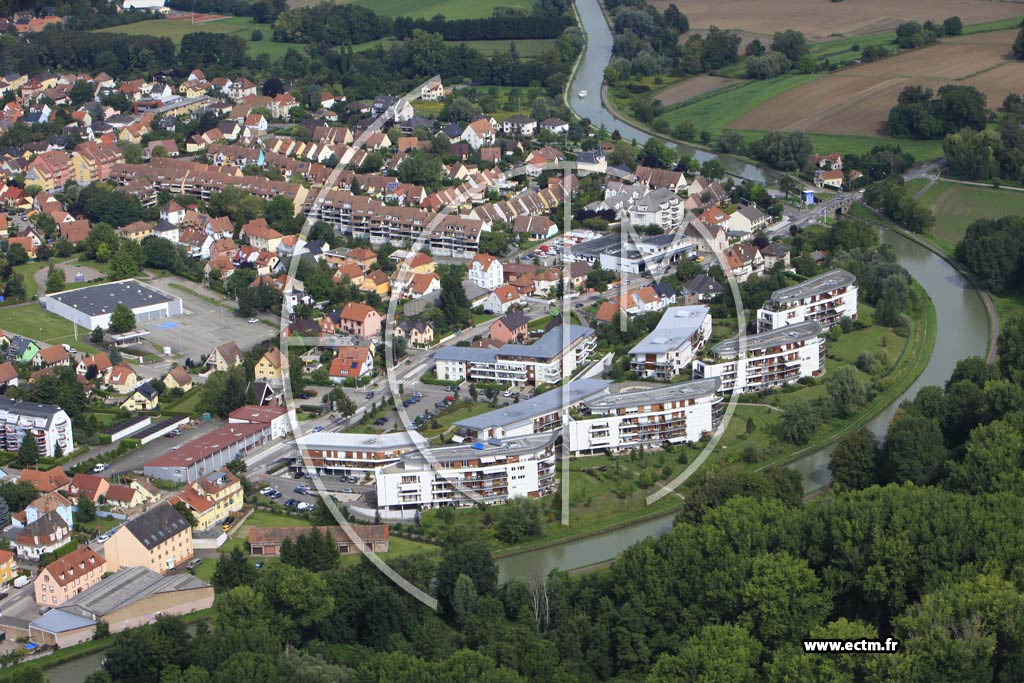 Photo arienne de Souffelweyersheim