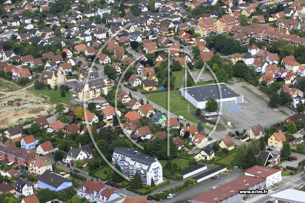 Photo arienne de Souffelweyersheim
