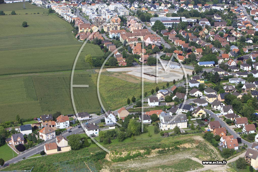 Photo arienne de Souffelweyersheim