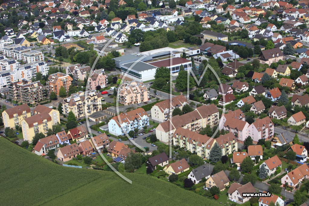 Photo arienne de Souffelweyersheim