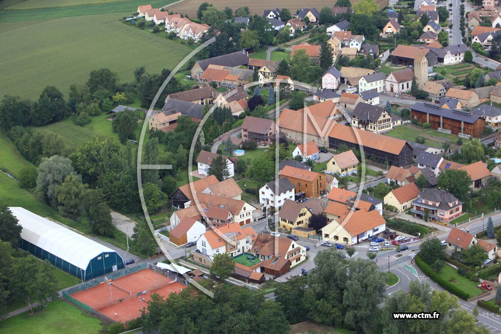 Photo arienne de Stutzheim-Offenheim (Offenheim)