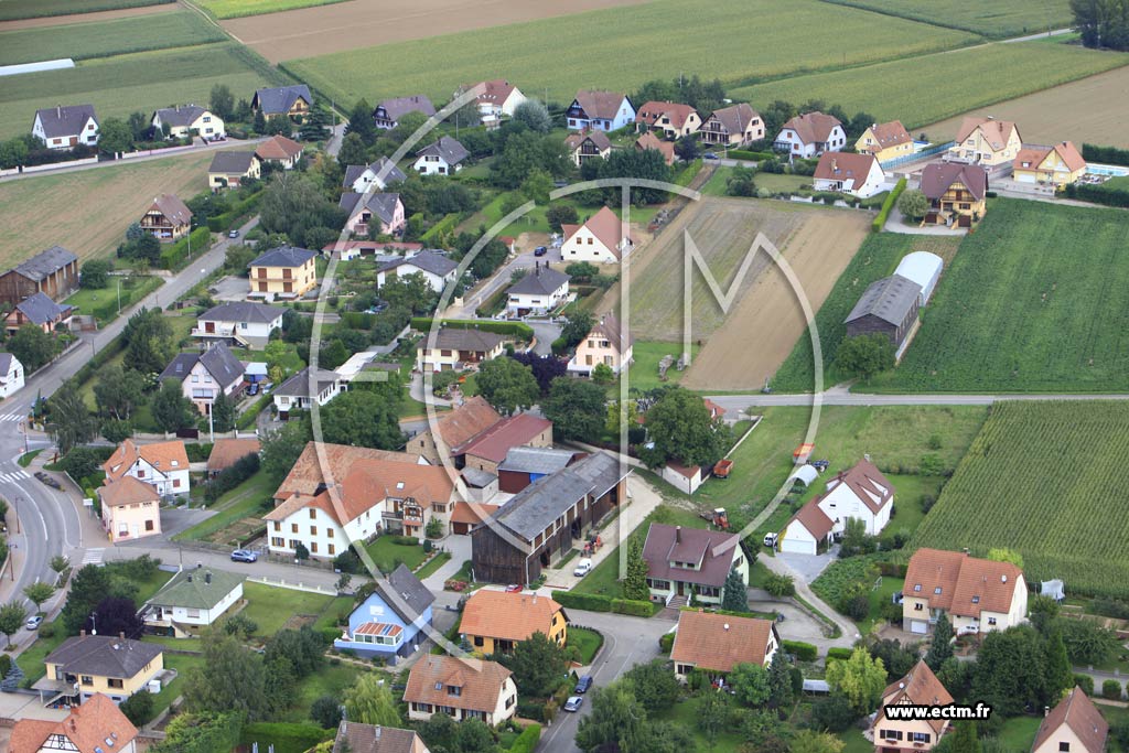 Photo arienne de Stutzheim-Offenheim (Offenheim)