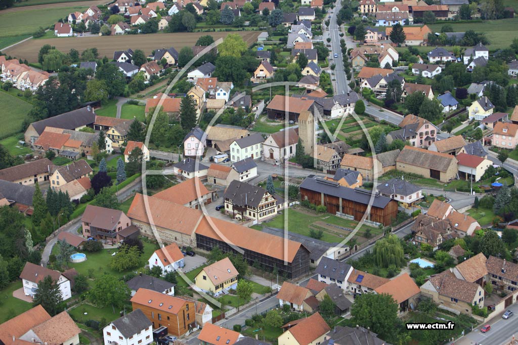 Photo arienne de Stutzheim-Offenheim (Offenheim)