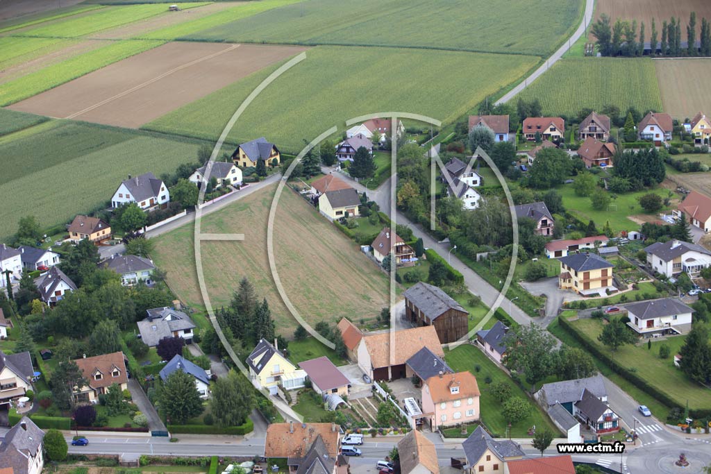 Photo arienne de Stutzheim-Offenheim (Offenheim)