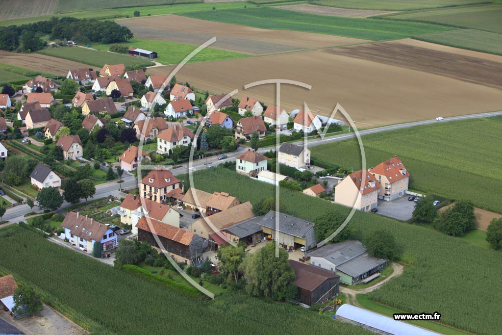 Photo arienne de Stutzheim-Offenheim (Offenheim)