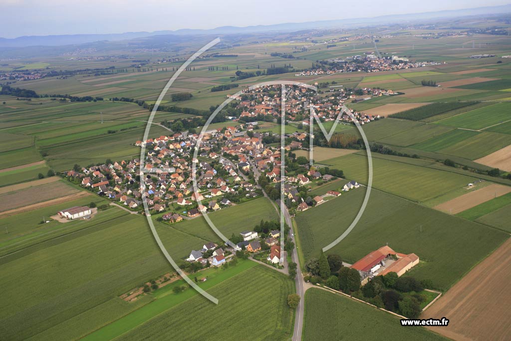Photo arienne de Stutzheim-Offenheim (Stutzheim)