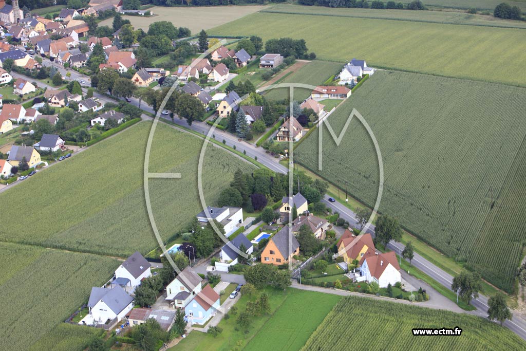 Photo arienne de Stutzheim-Offenheim (Stutzheim)