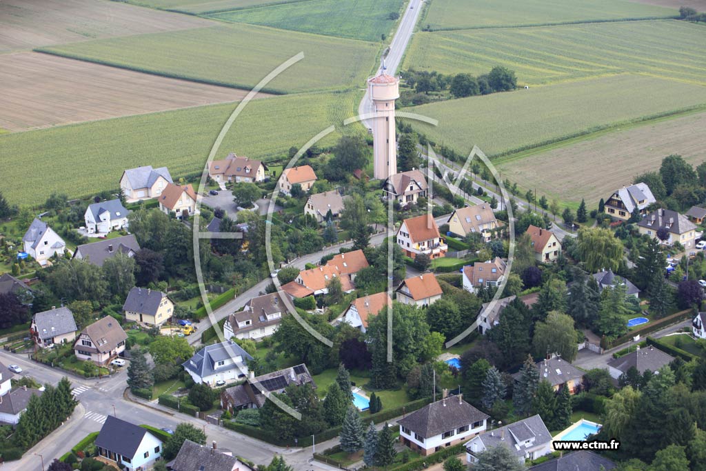 Photo arienne de Truchtersheim