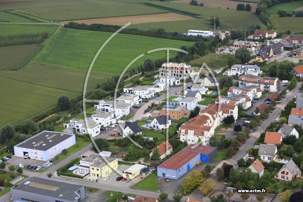 Photo arienne de Truchtersheim