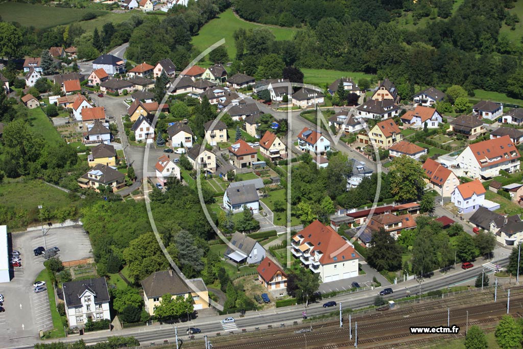 Photo arienne de Hochfelden