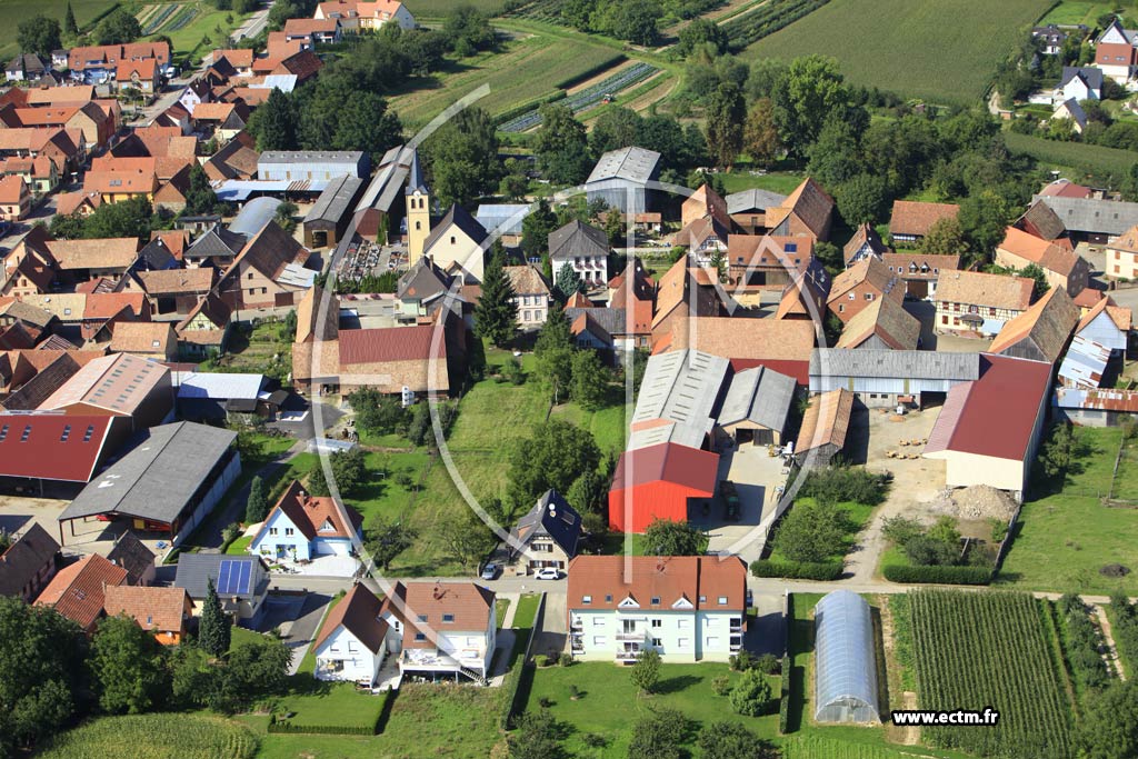 Photo arienne de Kriegsheim