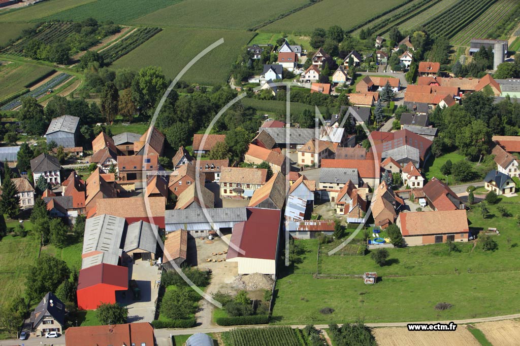 Photo arienne de Kriegsheim
