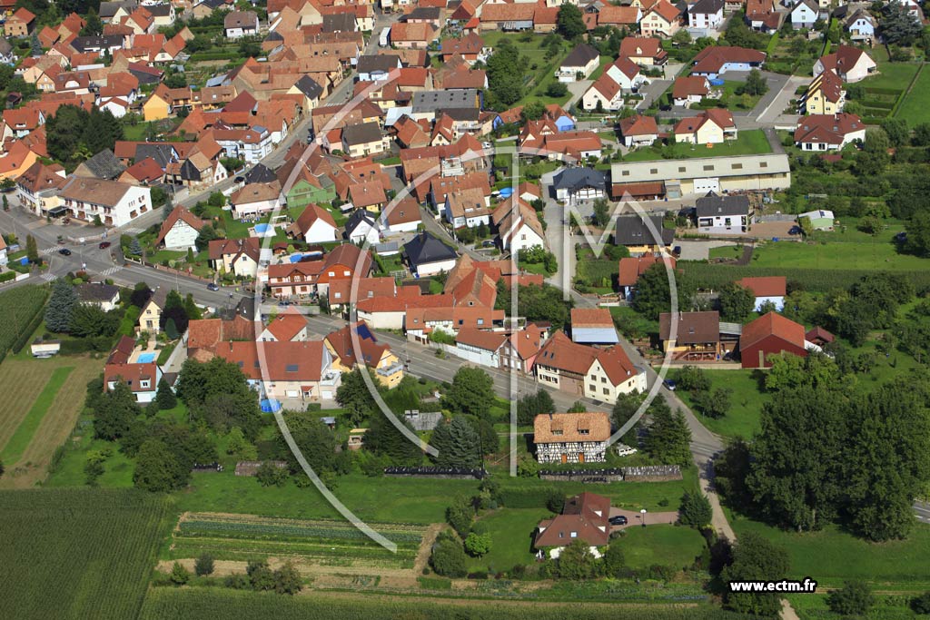 Photo arienne de Niederschaeffolsheim