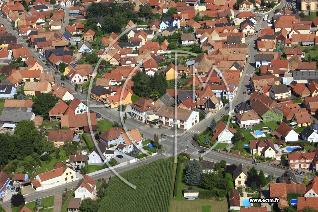 Photo arienne de Niederschaeffolsheim