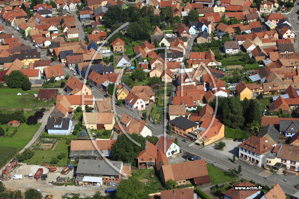 Photo arienne de Niederschaeffolsheim